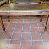 Antique oak farmhouse table