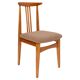 Mid-Century Bouclé Lounge Chair, Light Wood, M. Zielinski, Europe 1960s