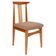 Mid-Century Bouclé Lounge Chair, Light Wood, M. Zielinski, Europe 1960s