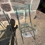 Plexiglass chairs