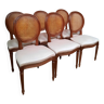 Serie de 6 chaises style  Louis XVI