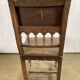 Pair of Henry II wooden and leather chairs