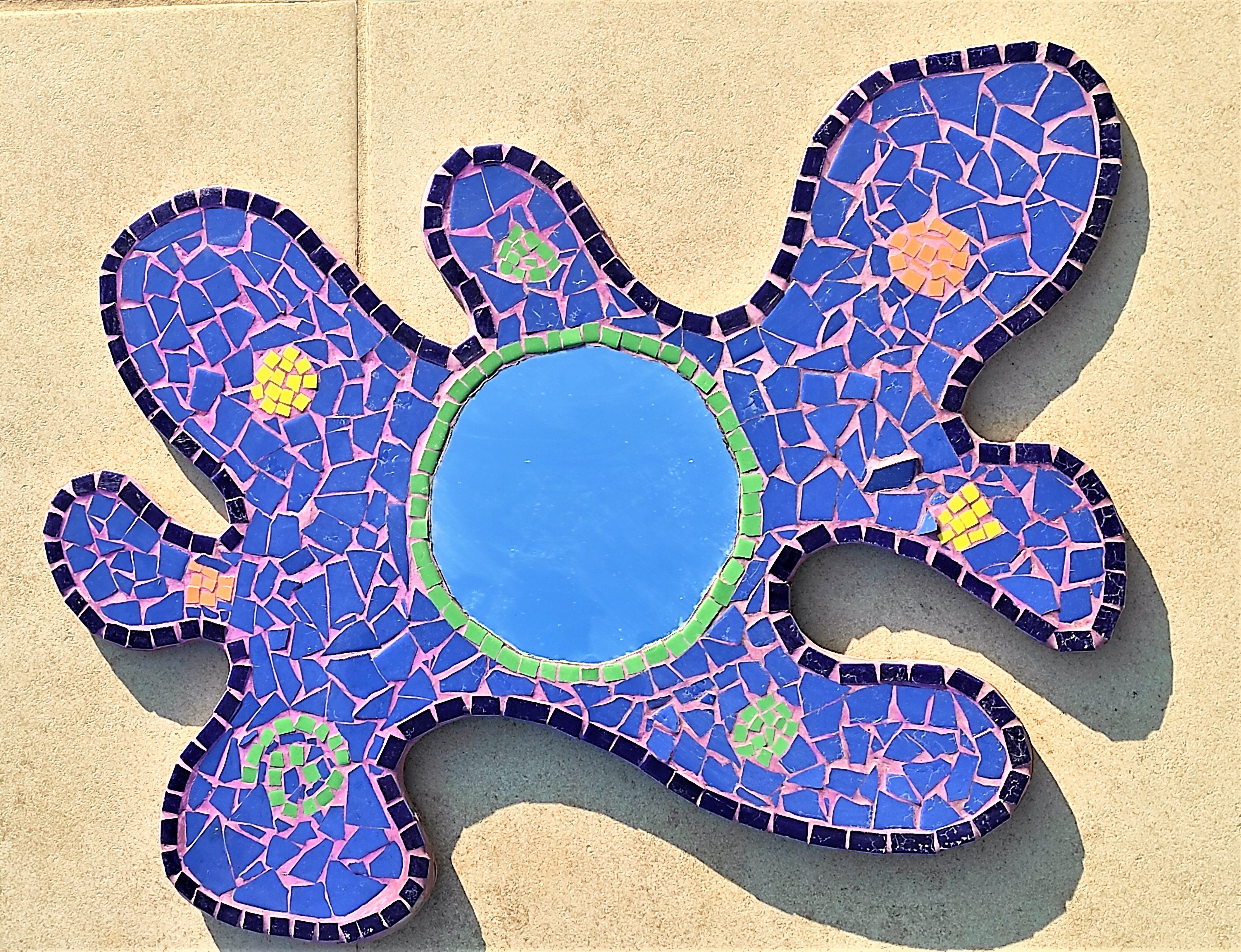 Handmade mosaic mirror 48x70cm