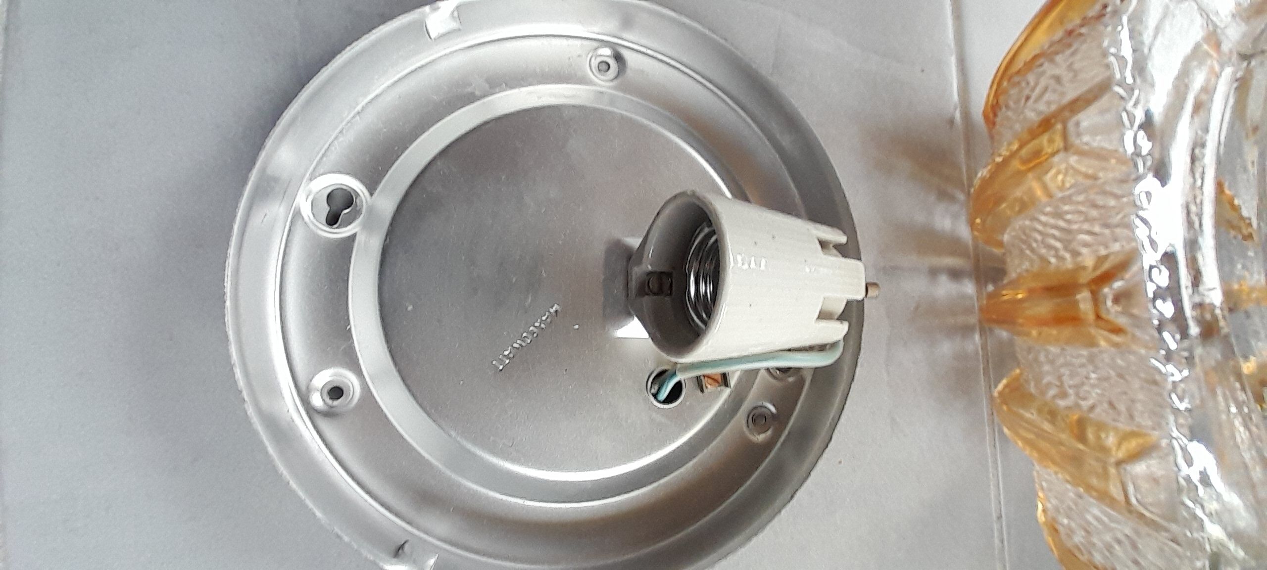 Wall lamp or ceiling lamp jelly fish