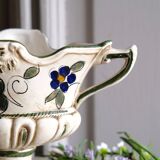 Ceramic pot cover vase Capodimonte, Naples