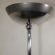 Lampadaire art déco métal chromé