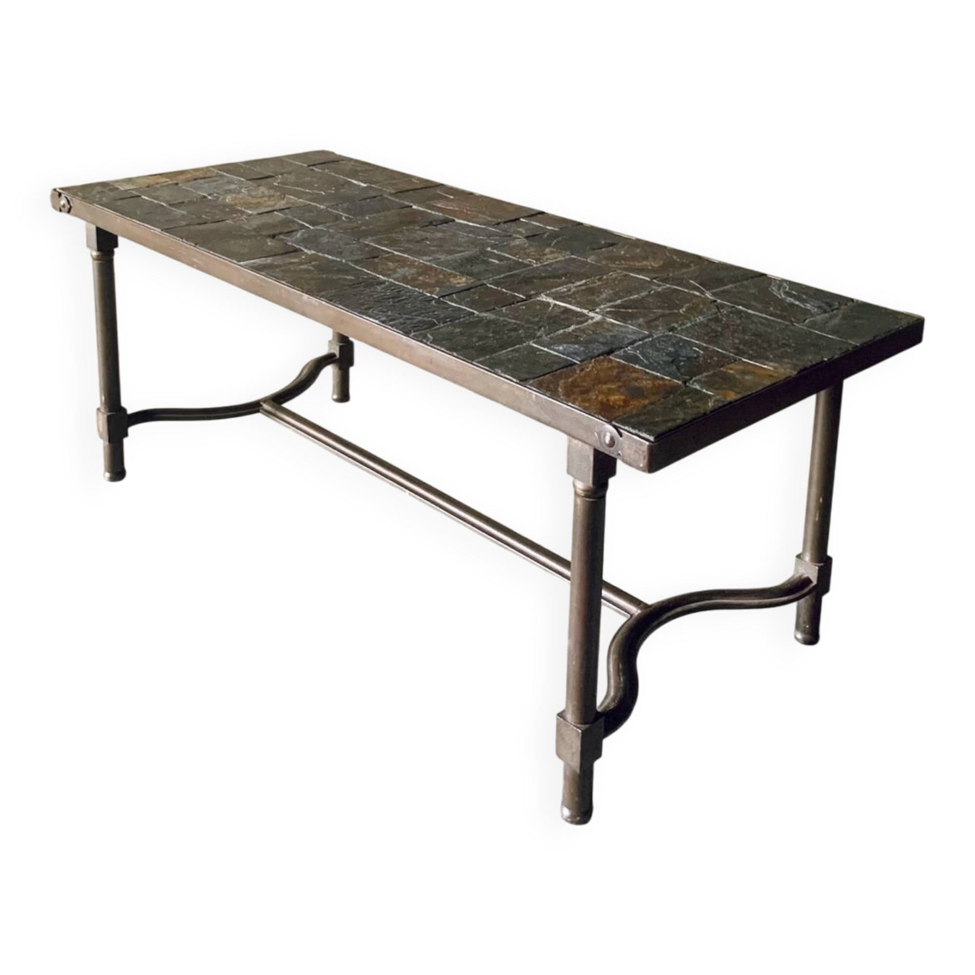 20th Century Design / Classic Brutalism Coffee Table