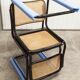 Pair of black Breuer B32 chairs restored, new stamps
