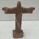 Statue Christ Rédempteur en Pierre Taillée – Sculpture Artisanale