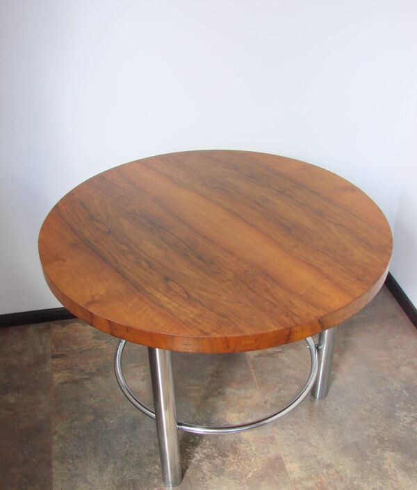 Table basse Bauhaus par Robert Slezák, années 1930