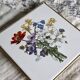 Dessous de plat vintage Villeroy & Boch – Carreau de faïence à fleurs