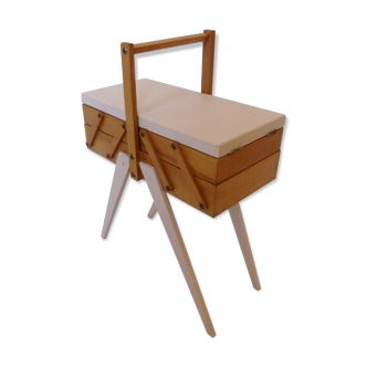 Vintage child sewing basket