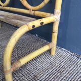 Tete lit rotin 80 cm