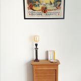 Wooden curtain cabinet
