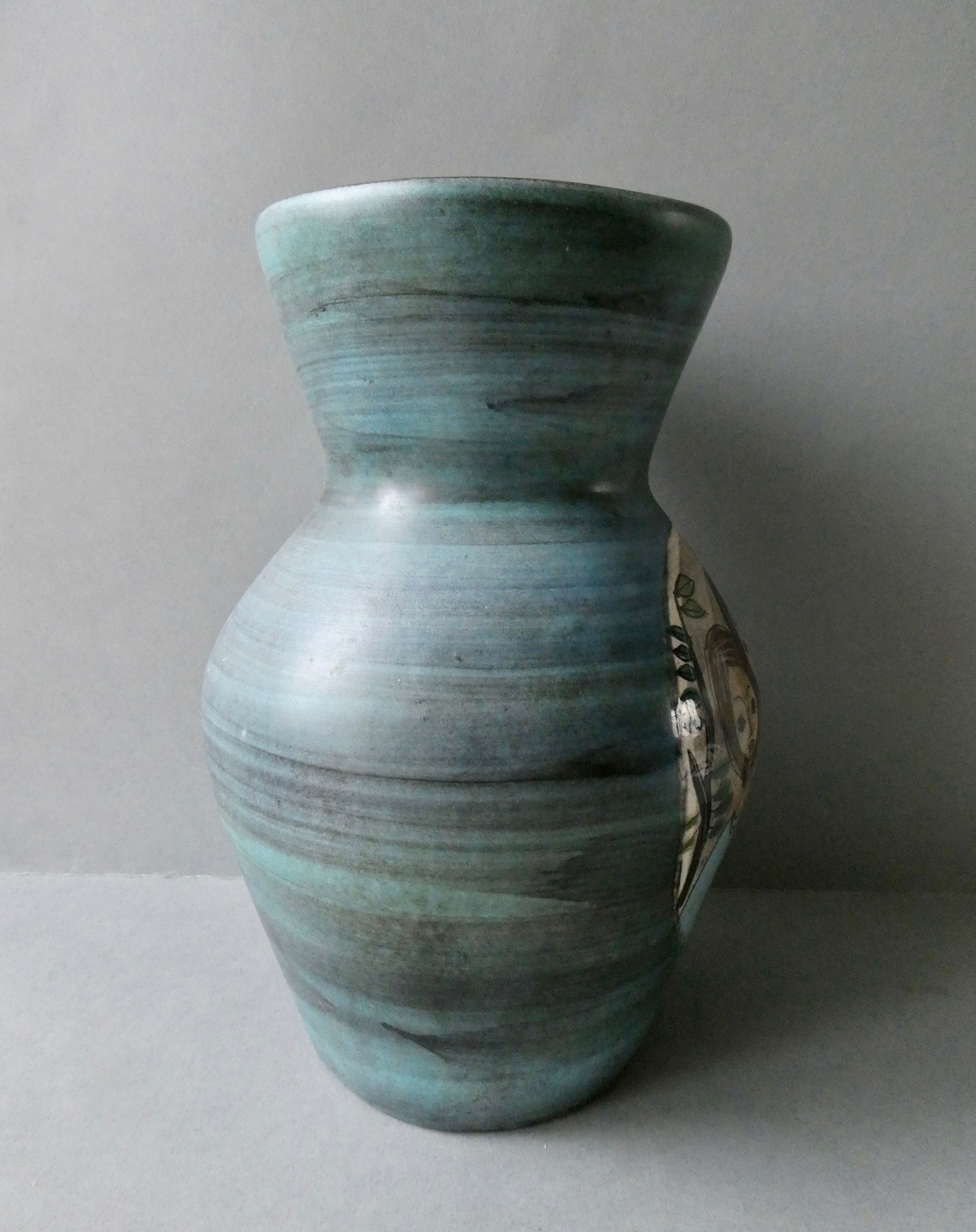 Jean de Lespinasse ceramic vase, 50-60s