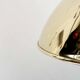 Danish mid-century brass cone pendant lamps, 1950s, set of 2.