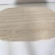Medium Oval Travertine Coffee Table