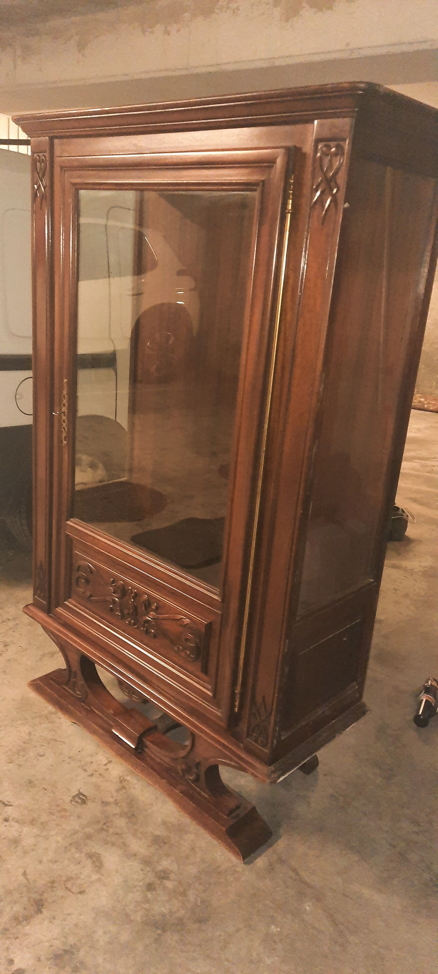 Art Deco showcase furniture