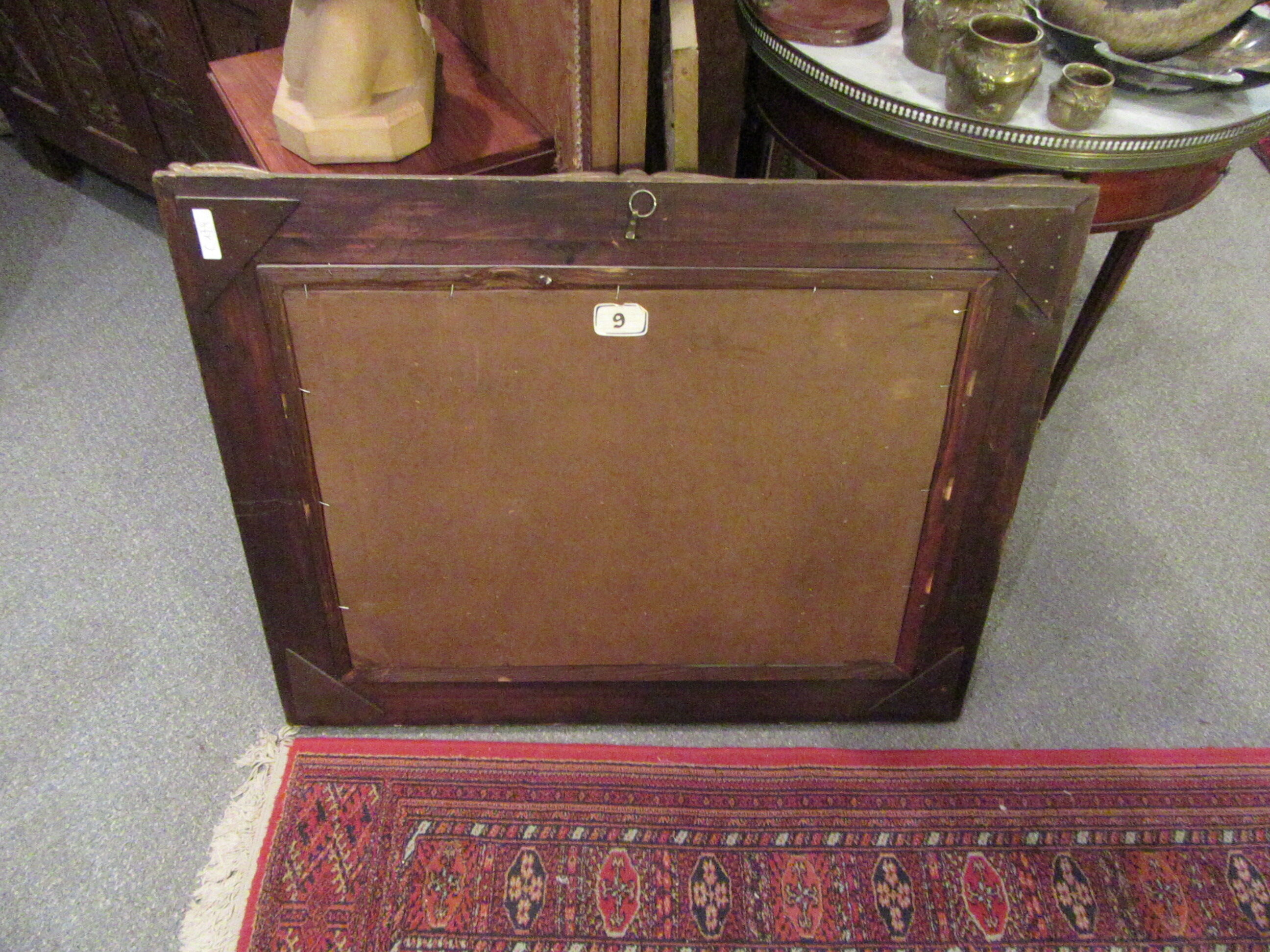 Still life 1950s Bouquet poppies in vase
