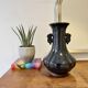 Chinese Studio Pottery Vase with Flambe Glaze