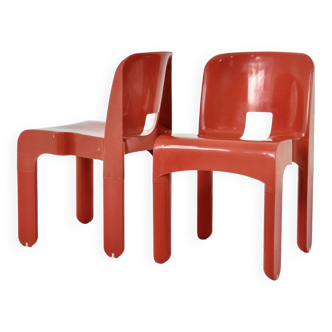Model 4867 chairs by Joe Colombo for Kartell, 1970S, set of 2
