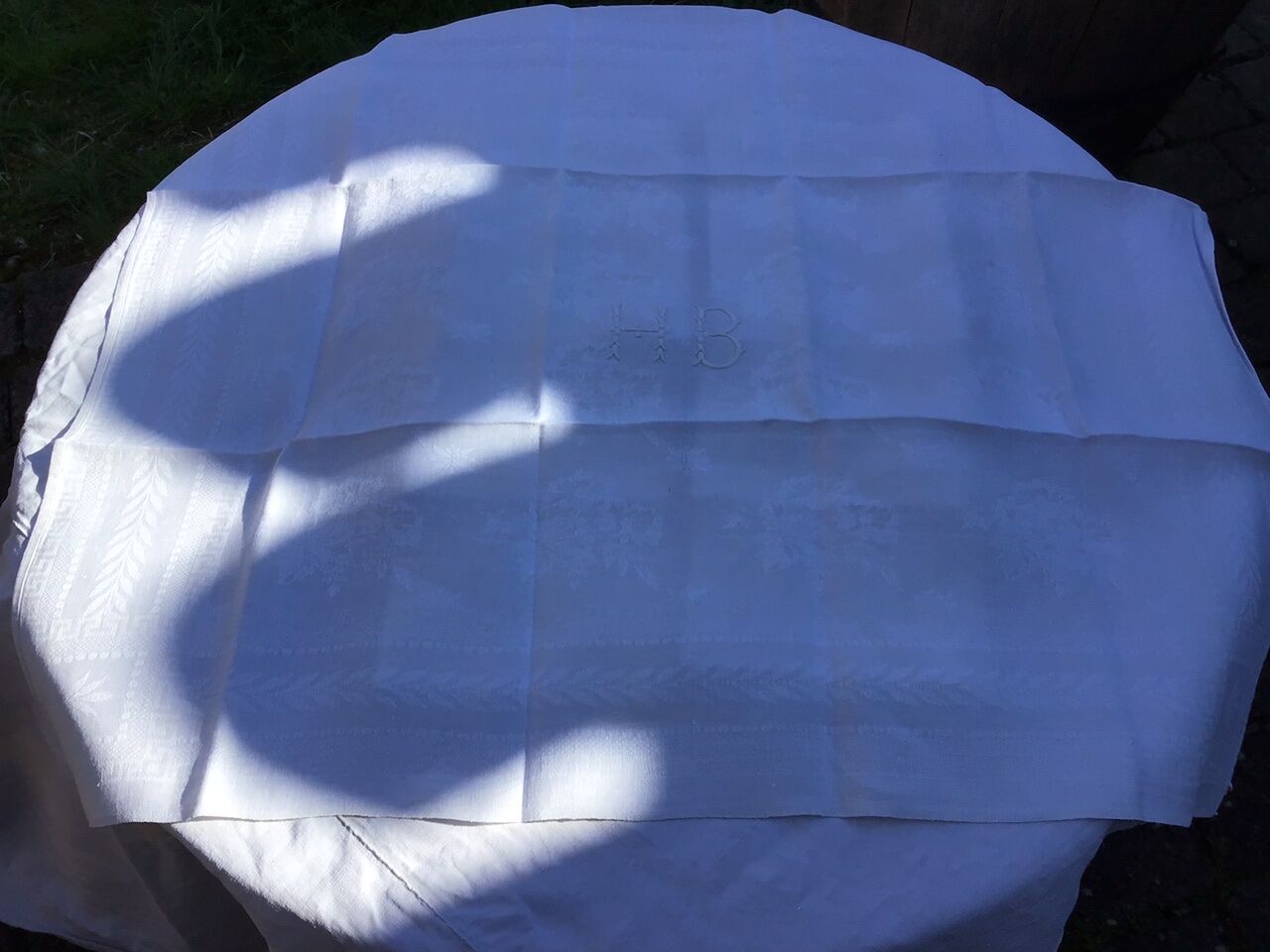 Set of 6 HB art deco napkins