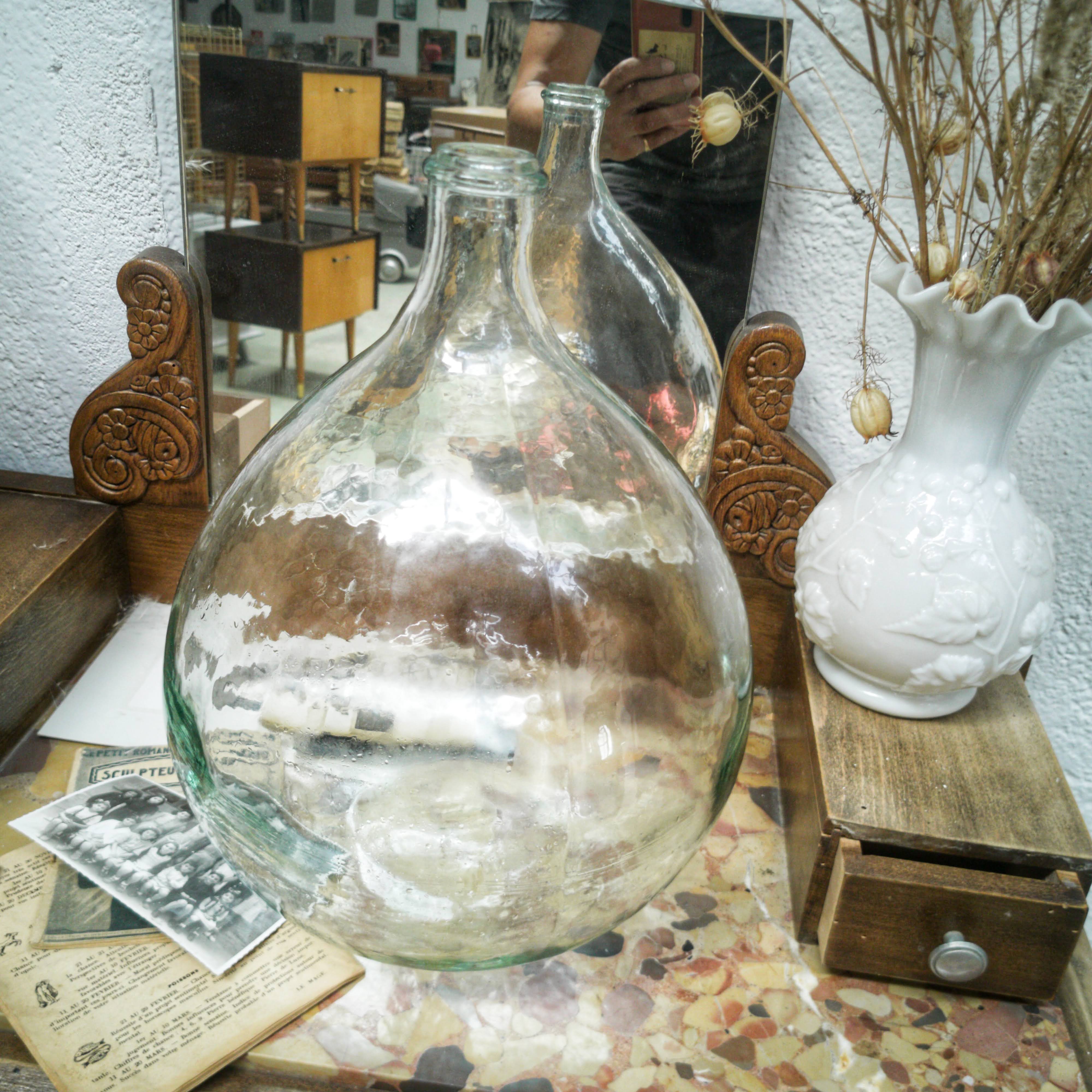Demijohn transparent 10 liters