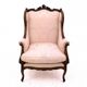 Wingback armchair, France, circa 1890.