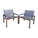 Pair of armchairs by Jacques Toussaint & Patrizia Angeloni for Matteo Grassi from the 1970s