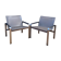 Pair of armchairs by Jacques Toussaint & Patrizia Angeloni for Matteo Grassi from the 1970s