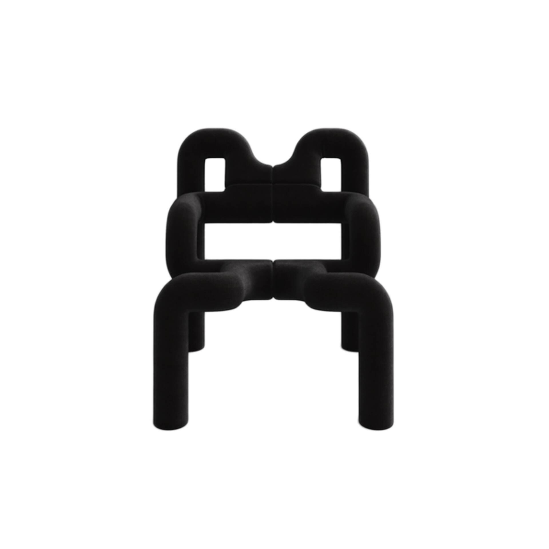 Contemporary Pair of Armchairs Mod Ekstrem Designed by Terje Ekstrom