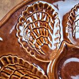 Set of 12 oyster plates – France – vintage – Ø23.5 cm