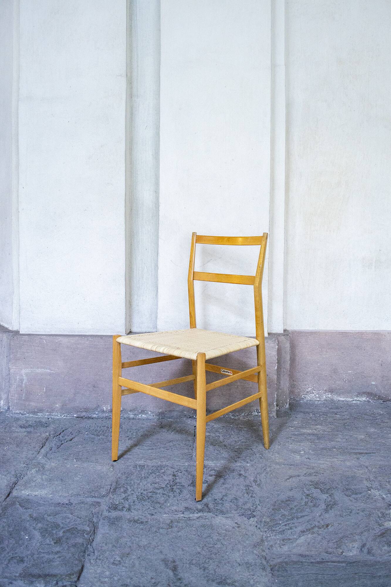 Sedie Superleggera di Gio Ponti per Cassina, Italia anni '70