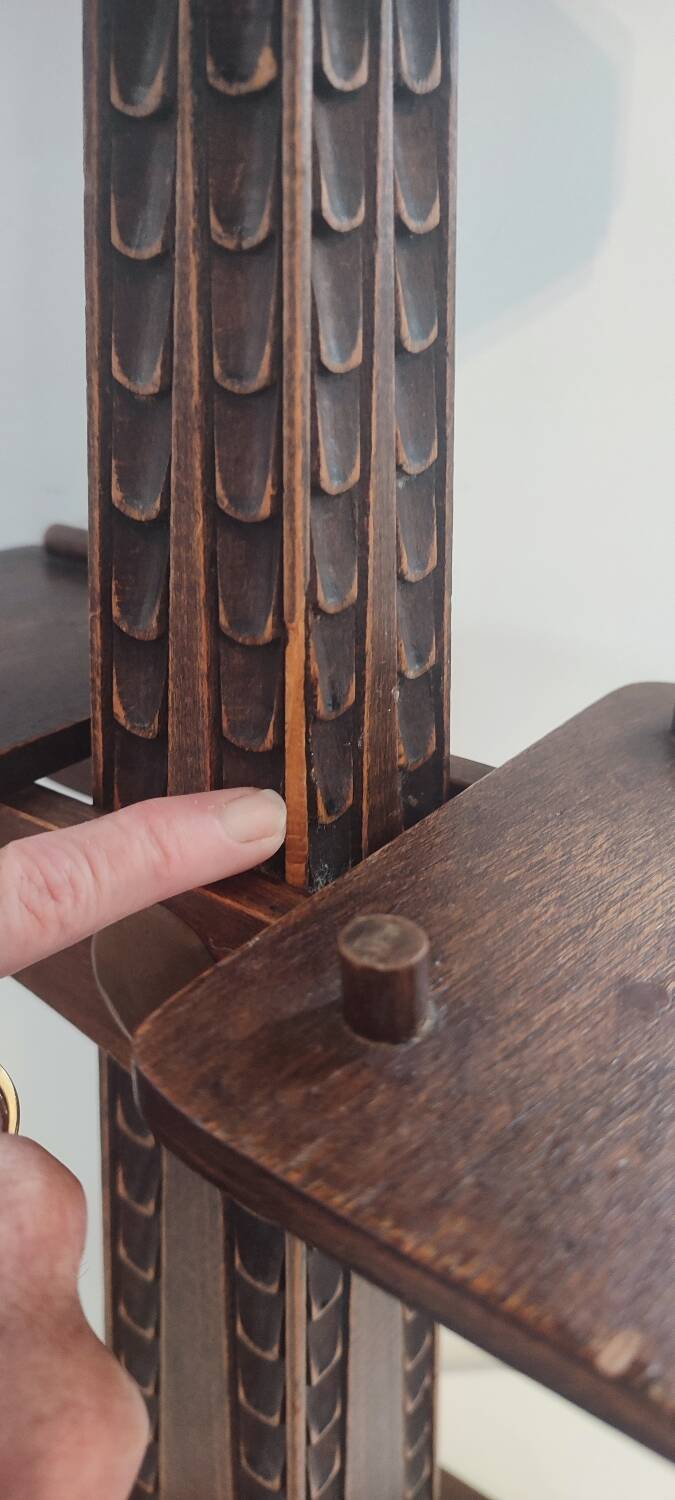 Art Deco Rosewood Side Table