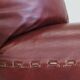 Sapporo Italian leather sofa Mobil Girgi 1970s