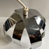 Chrome aluminium hanging lamp