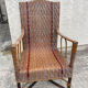Rattan armchair "A la Girafe"