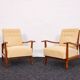 Paire de fauteuils vintage – Attributés à Károly Nagy, Hongrie, années 1940