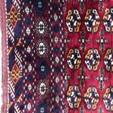 Tapis ancien boukhara afghan fait main 96x170 cm