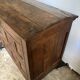Antique oak chest from the 17th to 18th century.