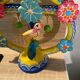 Ancient Mexican handmade ceramic decoration