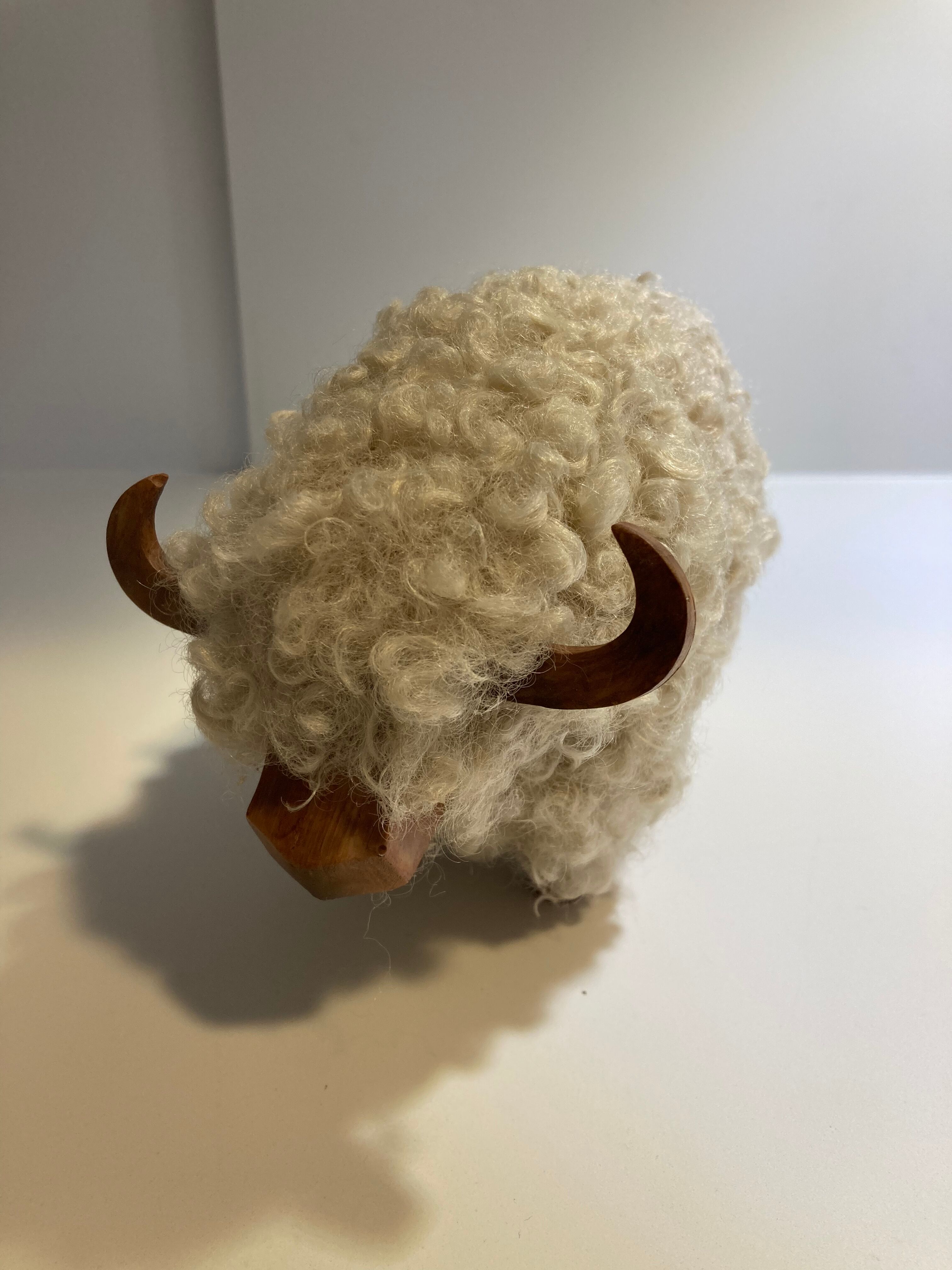 Scandinavian buffalo figure