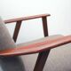 1960s high back armchair resotored