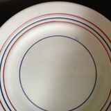 Series of 7 vintage dessert plates