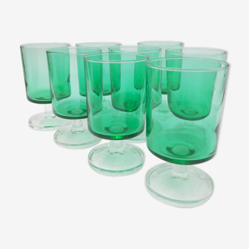 8 Cavalier Luminarc water glasses