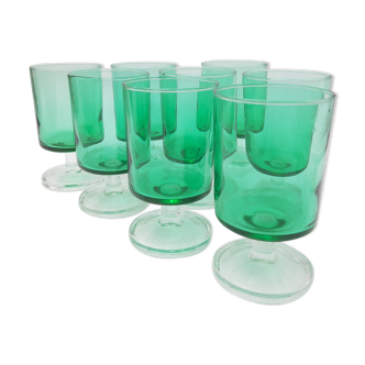 8 Cavalier Luminarc water glasses