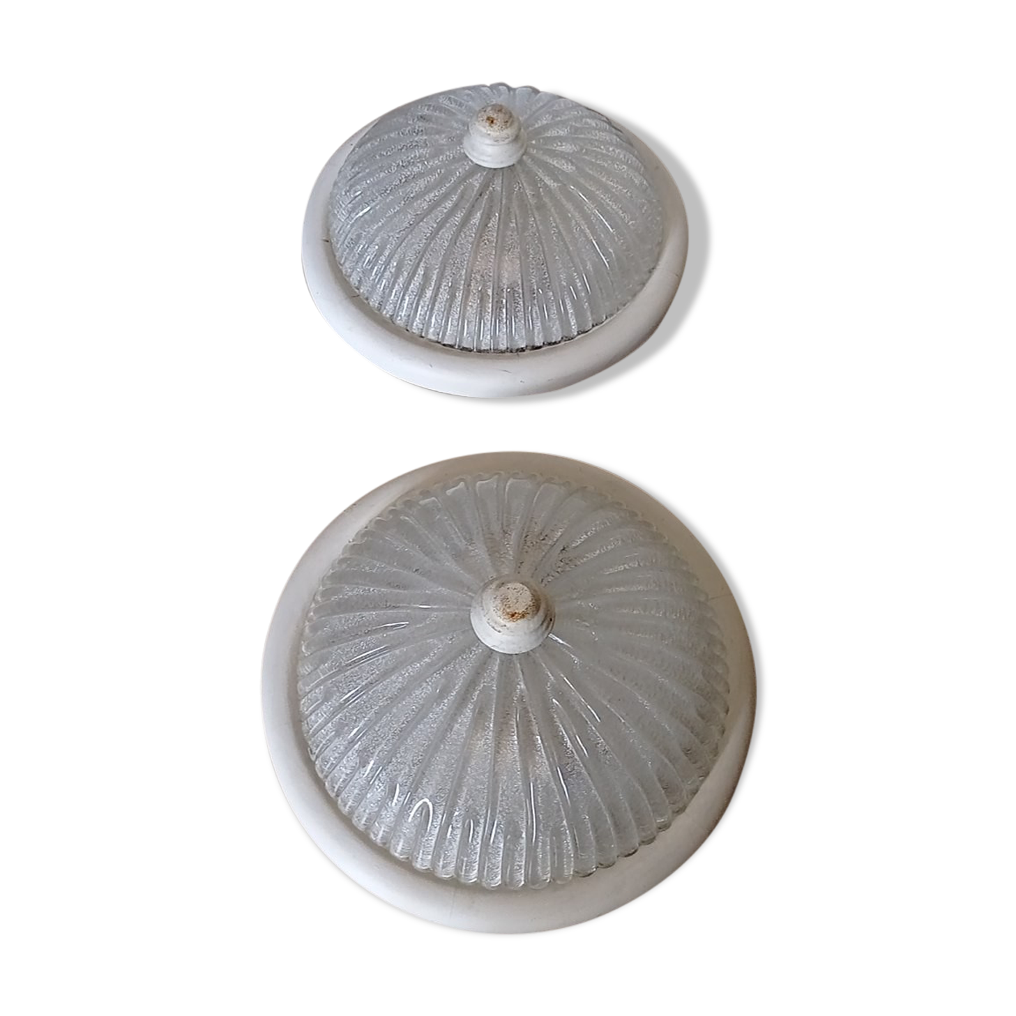 Pair of ceiling lights