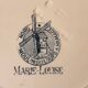 Set of 2 Moulin des loups Matrie Louise soup plates