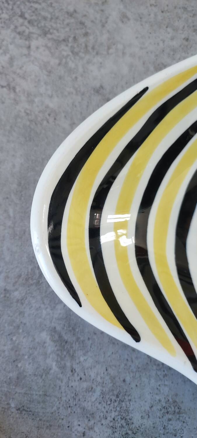 Large bowls, empty pockets by Alessio Tasca in Italian ceramic 60-70