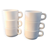 Service à café blanc Arcopal
